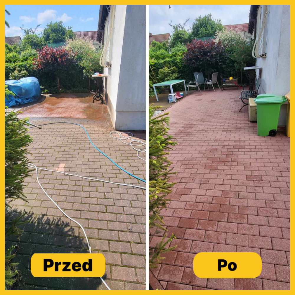 czyszczenie kostki brukowej sopot