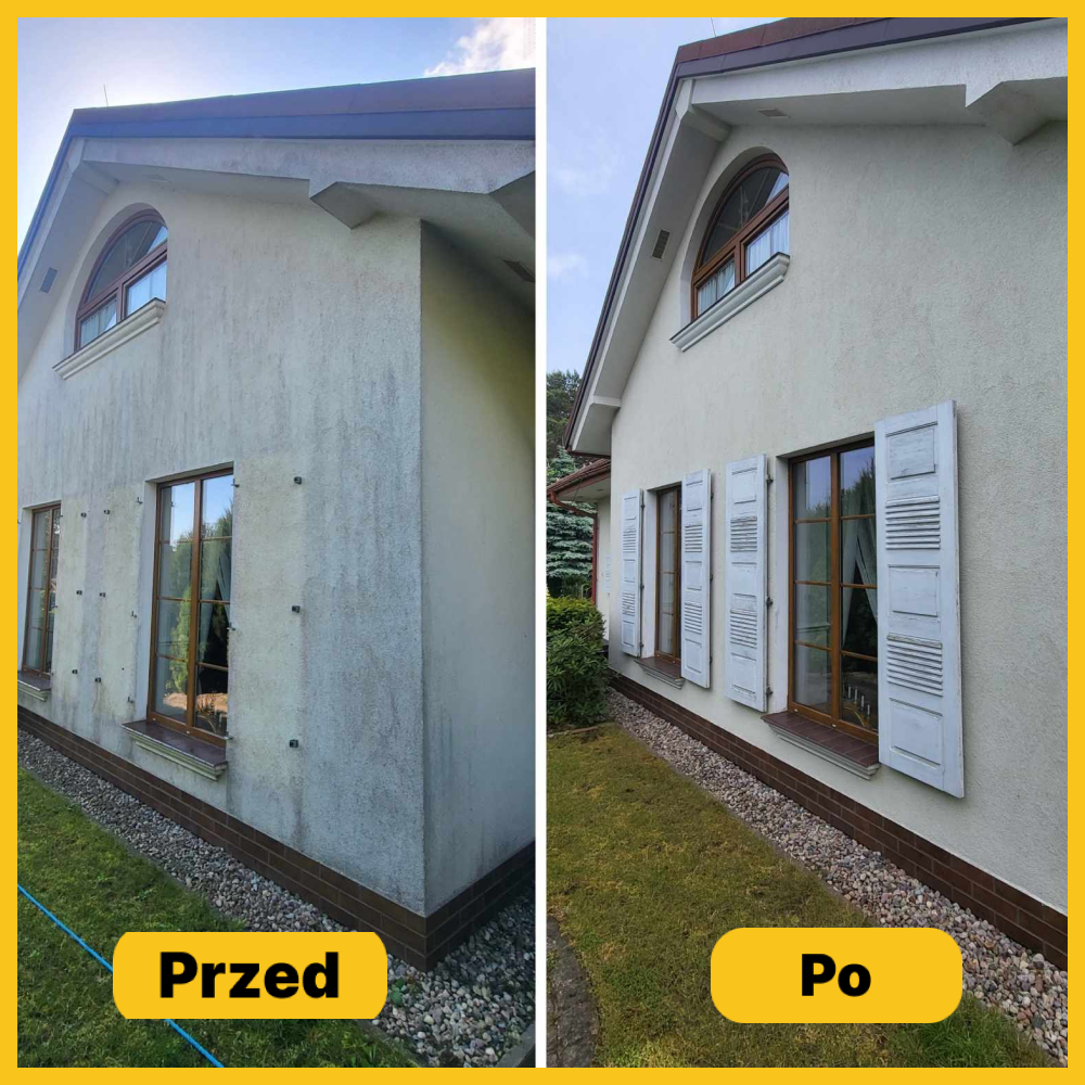 czyszczenie elewacji rumia